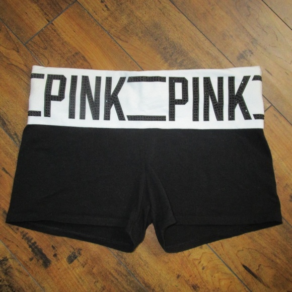 PINK Victoria's Secret Pants - NWOT VICTORIA'S SECRET PINK YOGA SHORTS SOFT&COMFY